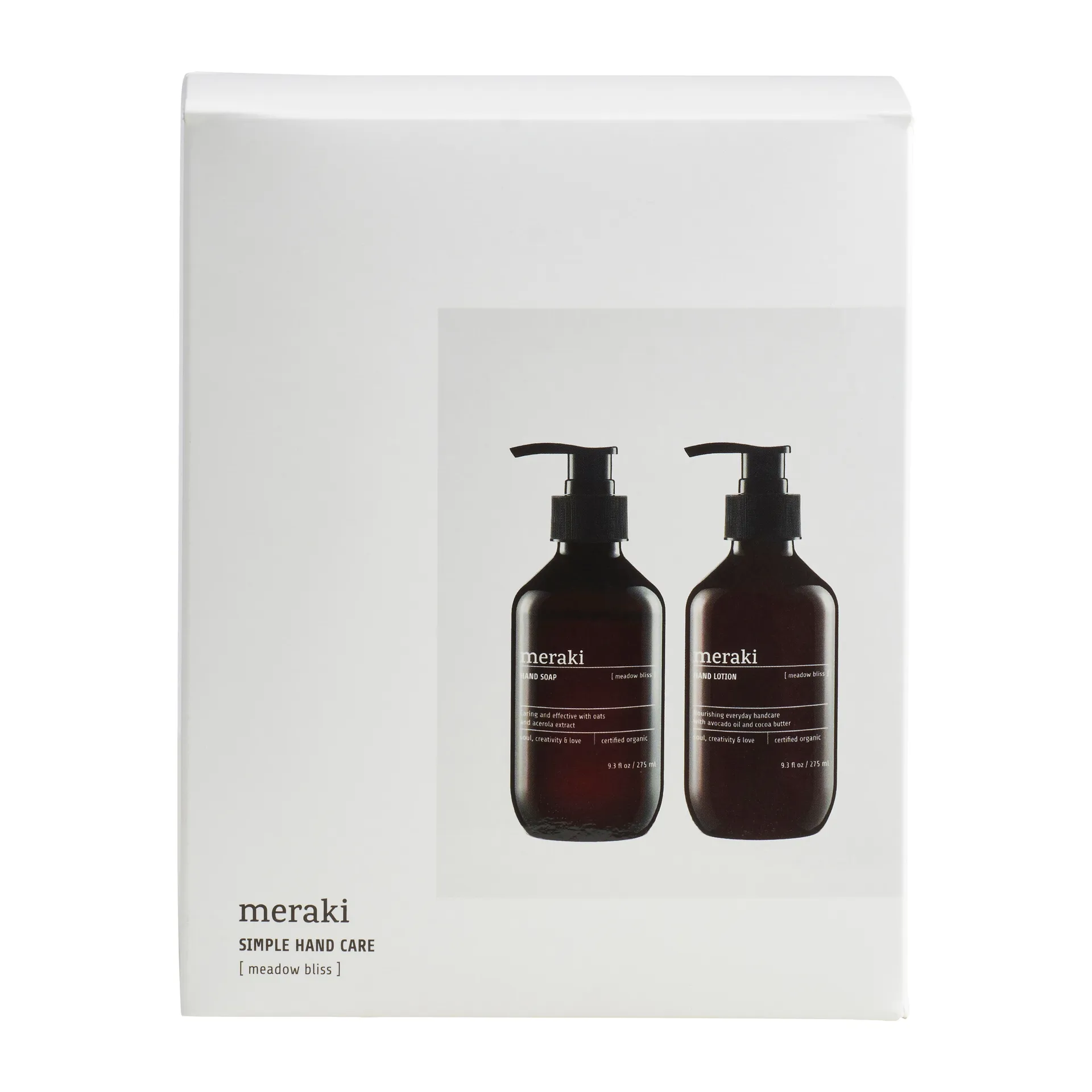 Meraki geschenkset, handzeep en handlotion, Meadow bliss Meraki