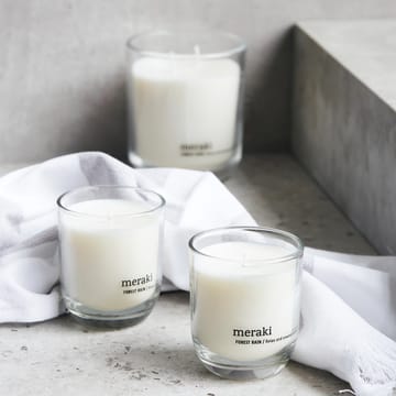 Meraki geurkaars 22 uur 2-pack - Forest rain - Meraki