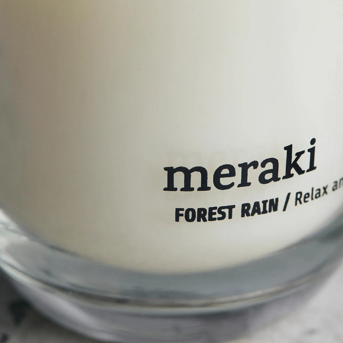 Meraki geurkaars 22 uur 2-pack, Forest rain Meraki
