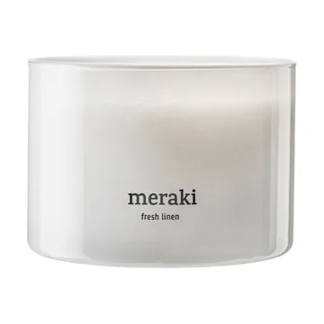 Meraki geurkaars, 32 uur - Fresh linen - Meraki