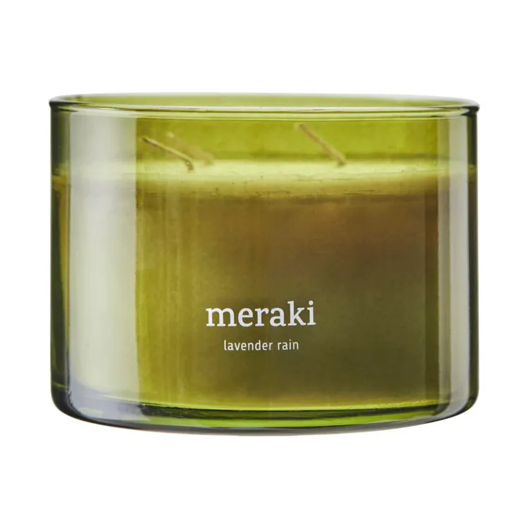 Meraki geurkaars, 32 uur, Lavender rain Meraki