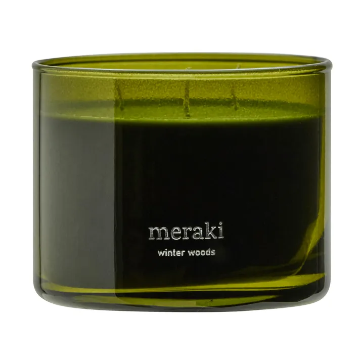 Meraki geurkaars, 32 uur - Winter Woods - Meraki