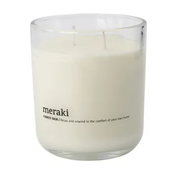 Meraki geurkaars 60 uur - Forest rain - Meraki