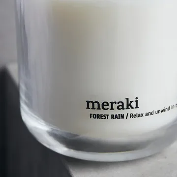 Meraki geurkaars 60 uur - Forest rain - Meraki
