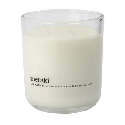 Meraki geurkaars 60 uur, Wild meadow Meraki