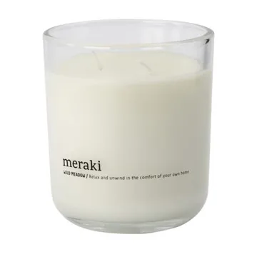 Meraki geurkaars 60 uur - Wild meadow - Meraki