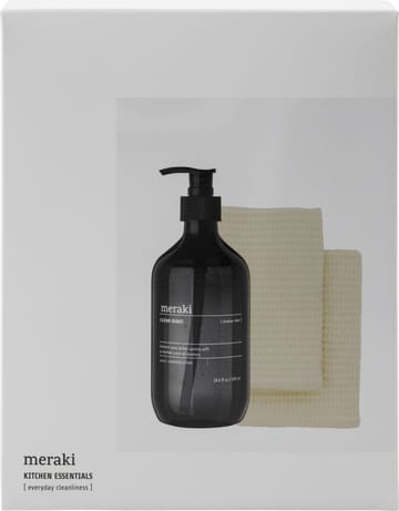 Meraki giftset afwasmiddel en vaatdoek 3 delig - Shadowmeer - Meraki