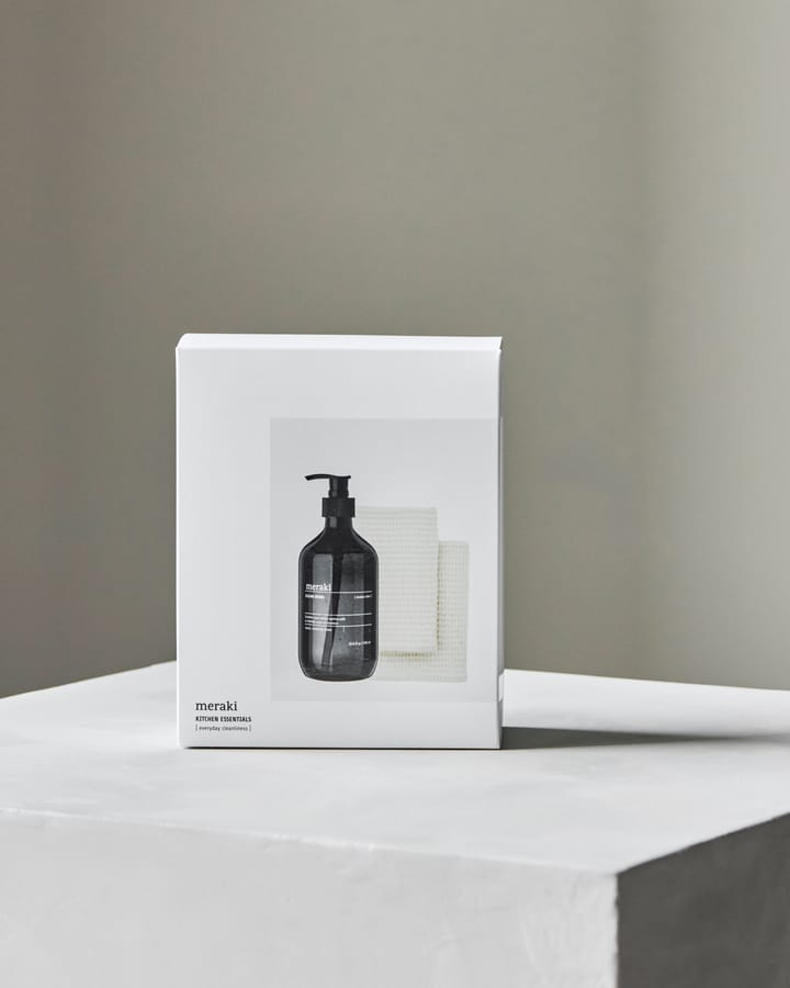 Meraki giftset afwasmiddel en vaatdoek 3 delig, Shadowmeer Meraki