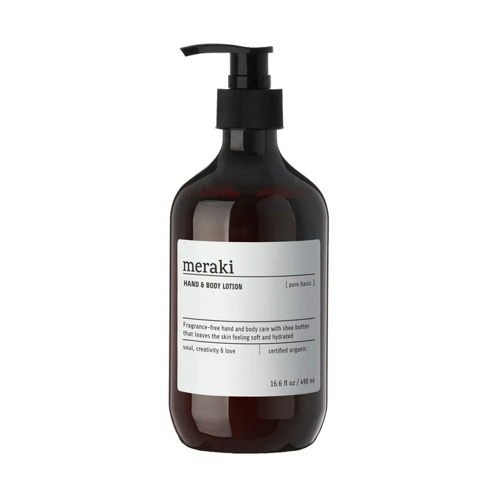 Meraki hand- en bodylotion 490 ml - Pure basic - Meraki