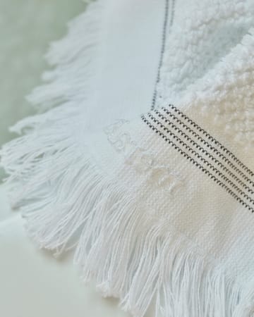 Meraki handdoek wit met grijze strepen - 100x180 cm - Meraki