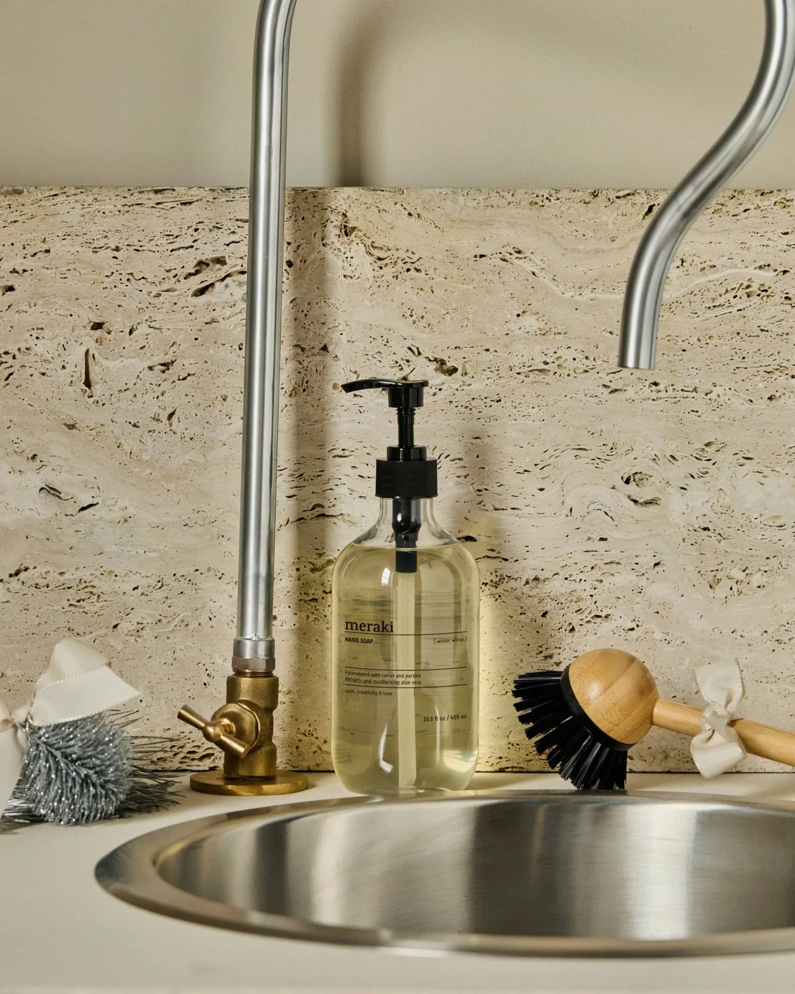 Meraki handzeep 490 ml, Winter Whisp Meraki
