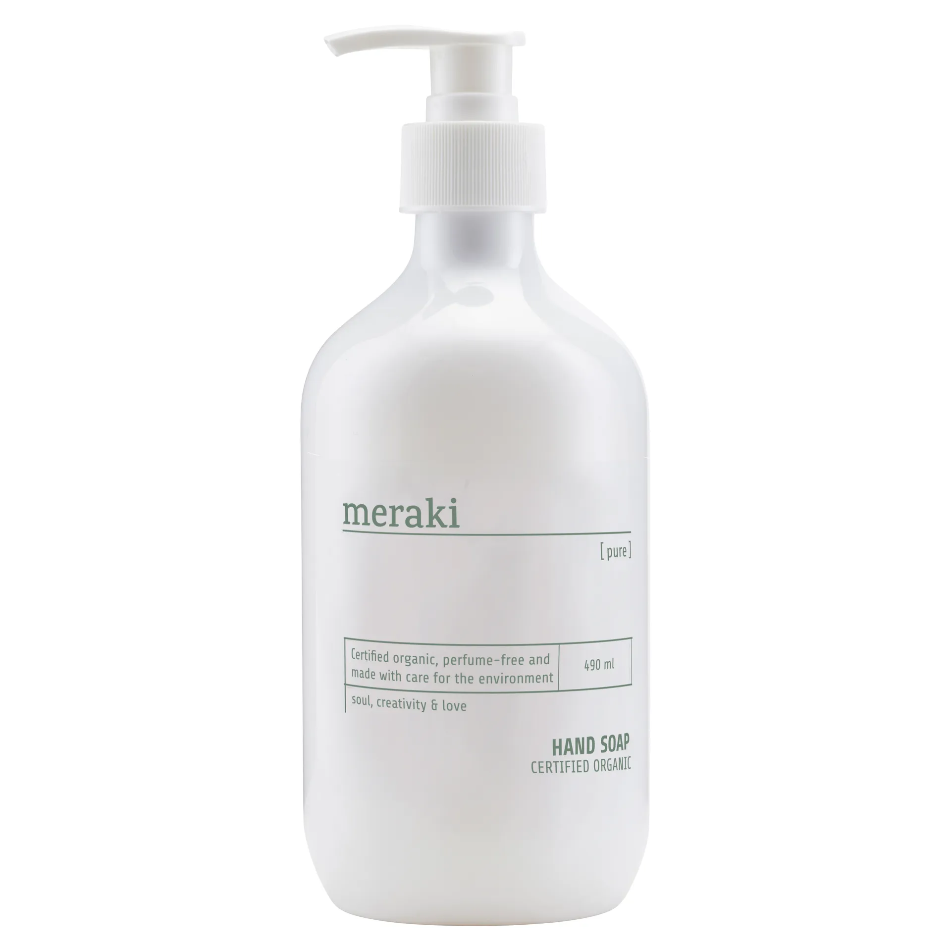 Meraki handzeep pure, 490 ml Meraki