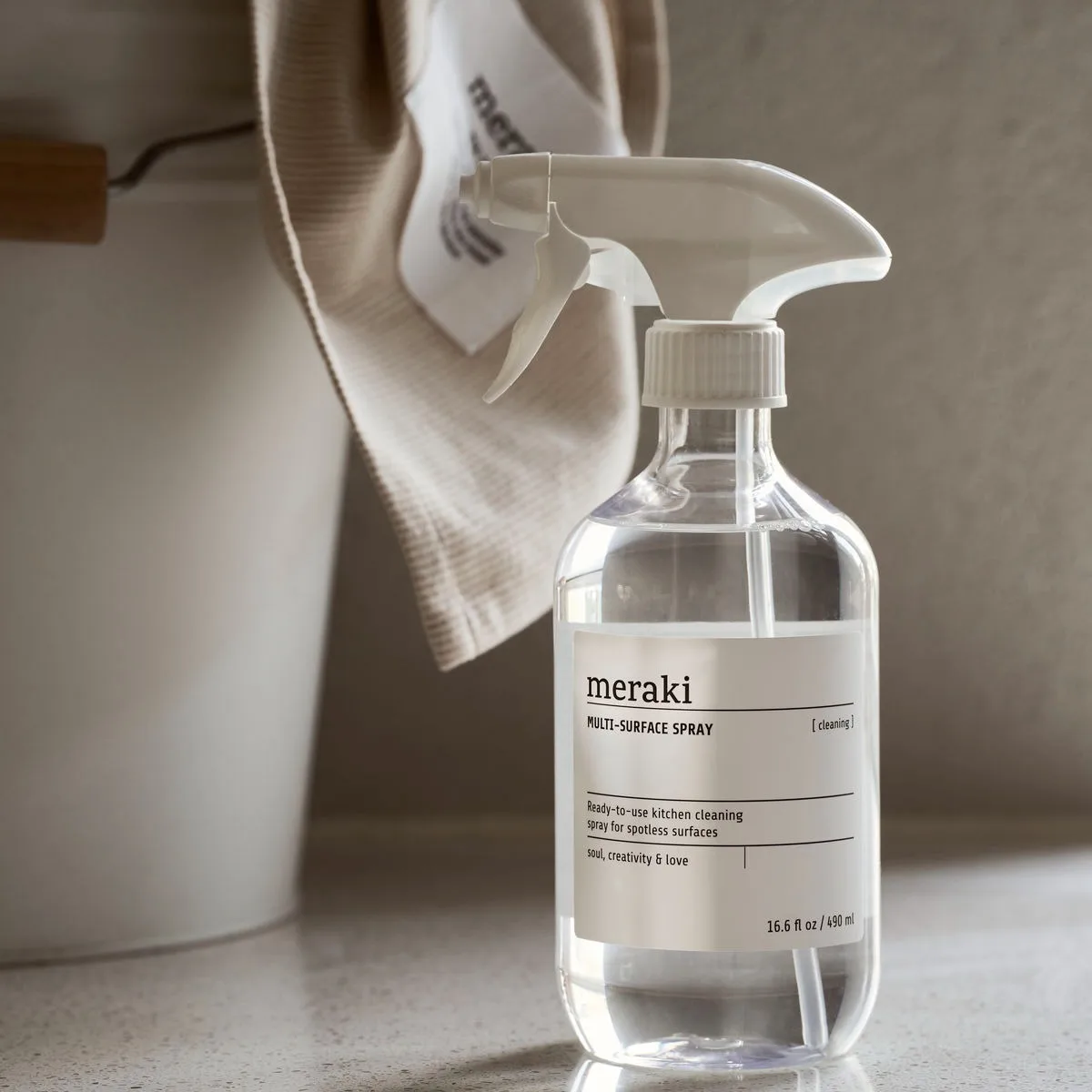 Meraki schoonmaakspray keuken, 490 ml Meraki