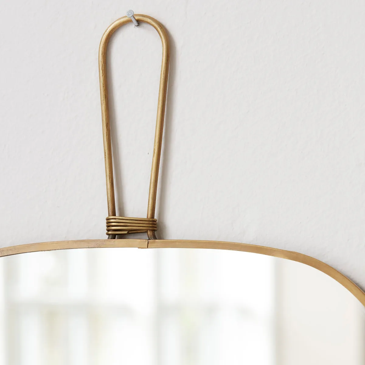 Meraki spiegel 26x28 cm, Messing Meraki