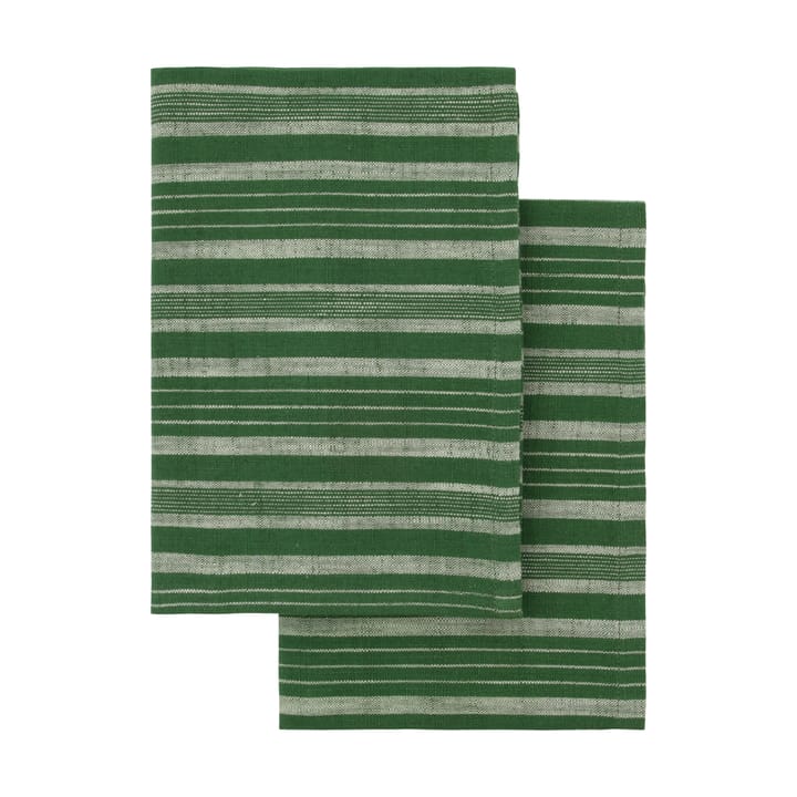 Meraki theedoek 50x70 cm 2-pack - Groen - Meraki
