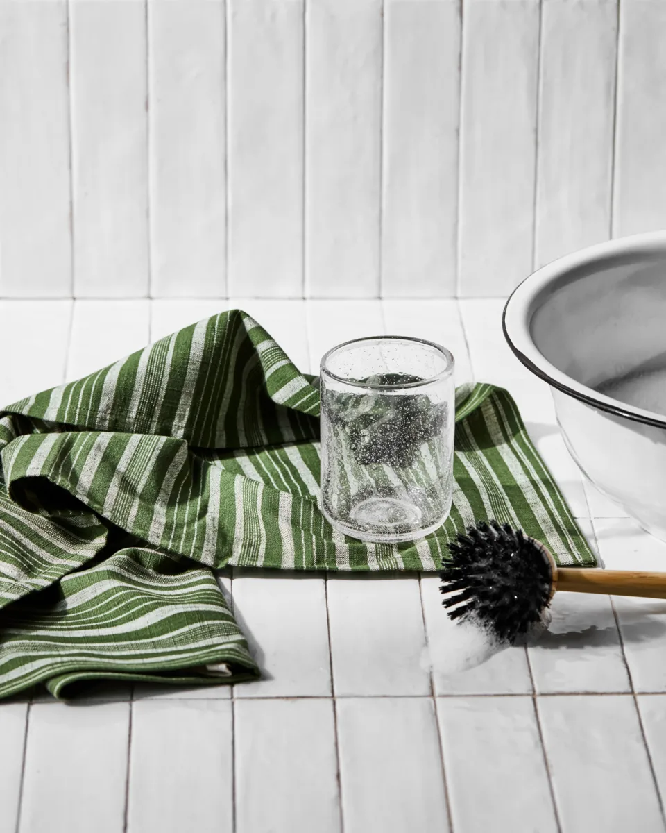 Meraki theedoek 50x70 cm 2-pack, Groen Meraki