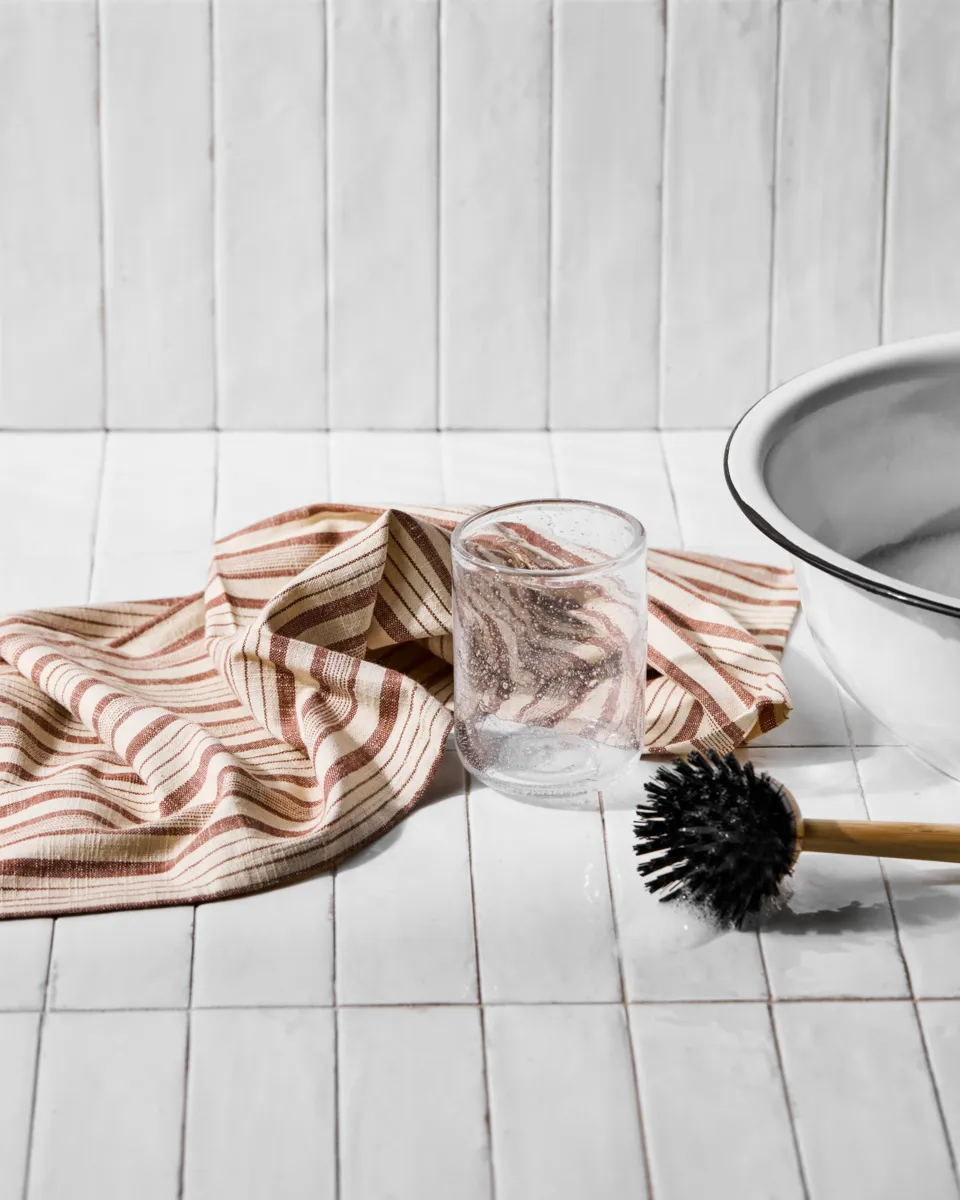 Meraki theedoek 50x70 cm 2-pack, Terracotta Meraki