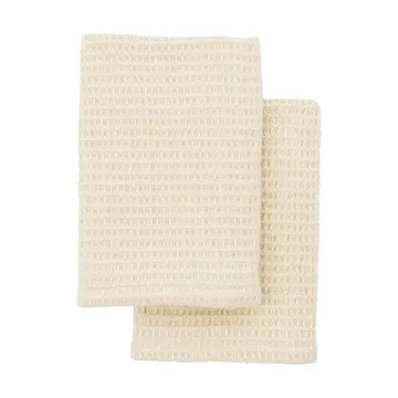Meraki vaatdoek 30x30 cm 2-pack - Beige - Meraki