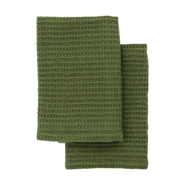 Meraki vaatdoek 30x30 cm 2-pack - Groen - Meraki