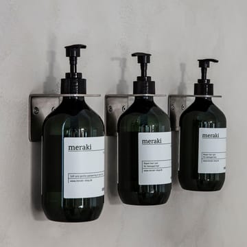 Meraki zeephouder - geborsteld zilver - Meraki