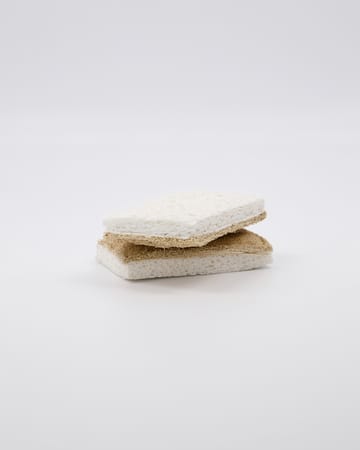 Reseda schoonmaakspons 2-pack - Natuur - Meraki