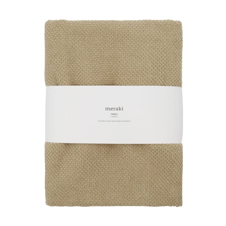 Solid handdoek 50x100 cm 2-pack, Safari Meraki