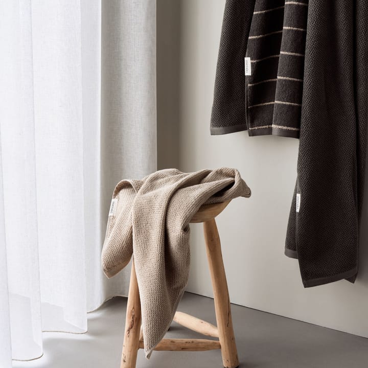 Solid handdoek 50x100 cm 2-pack, Safari Meraki