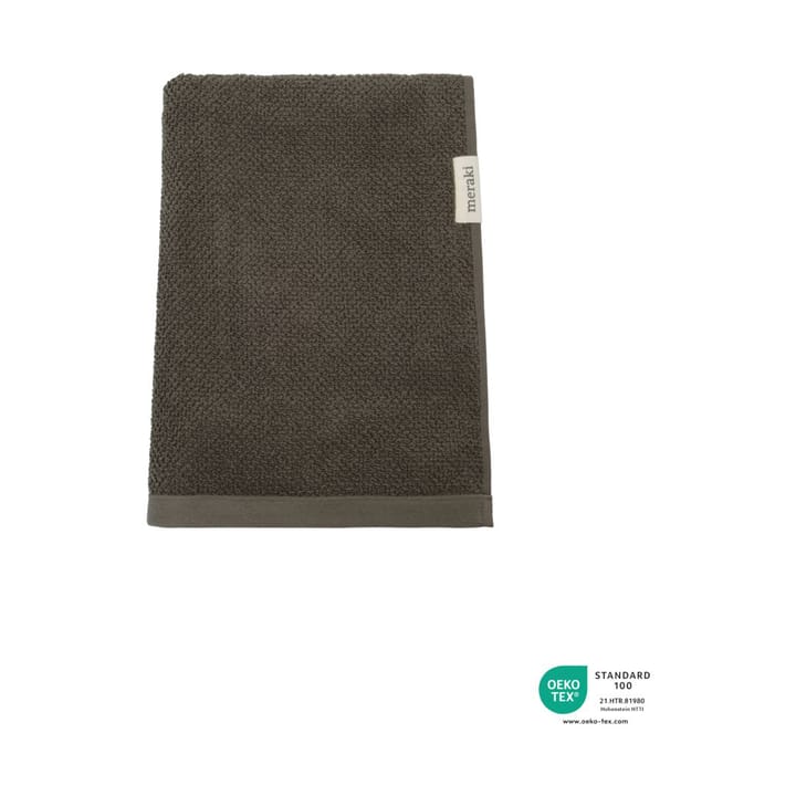 Solid handdoek 70x140 cm - Army - Meraki