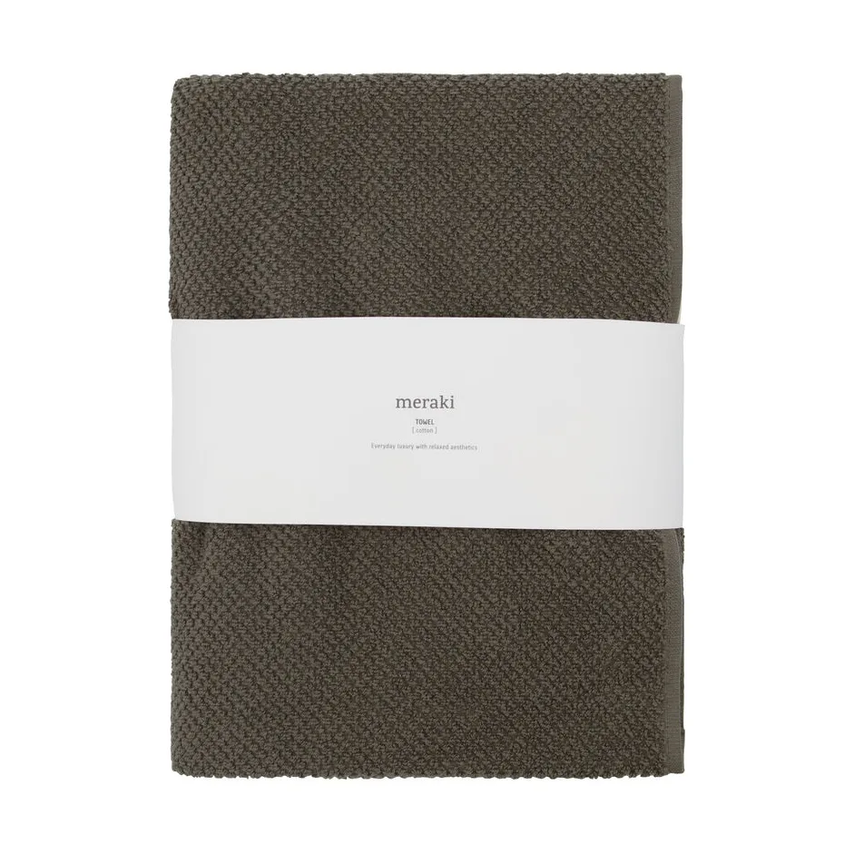 Solid handdoek 70x140 cm, Army Meraki