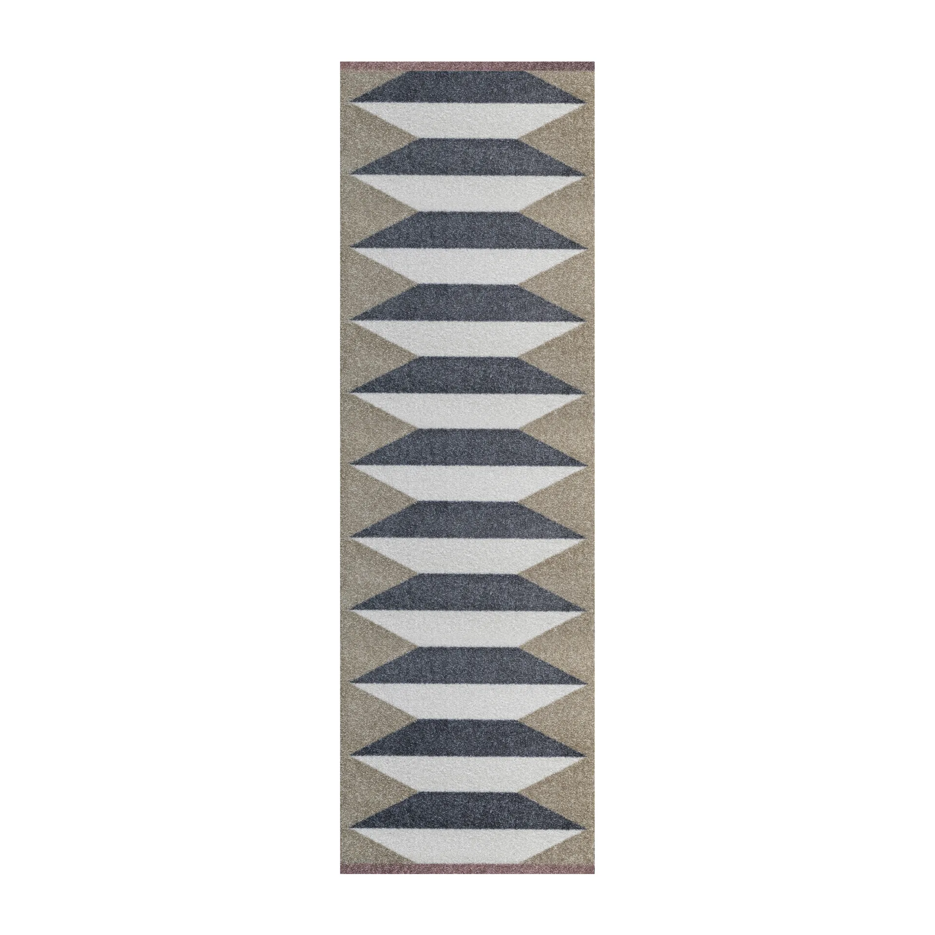 Accordion allround gangmat, Sand, 77x240 cm Mette Ditmer