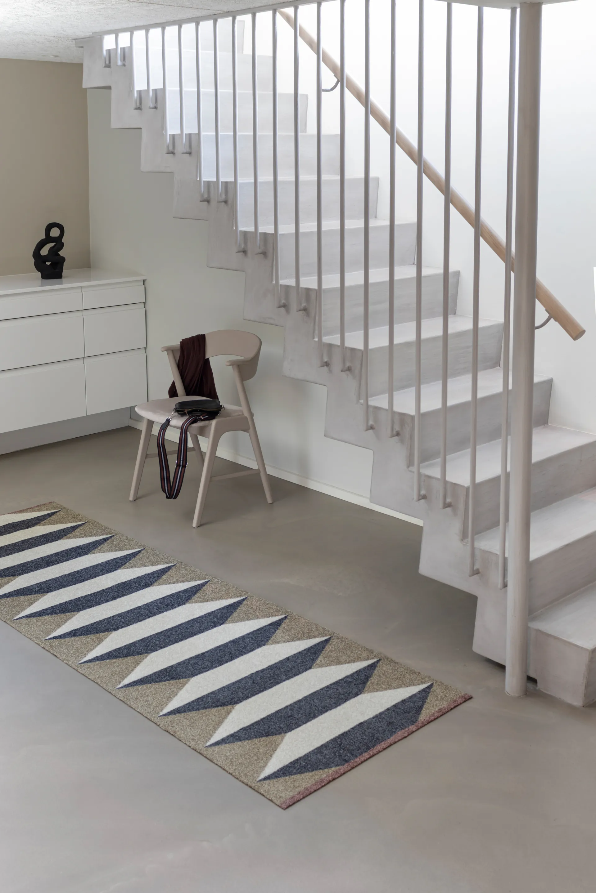 Accordion allround gangmat, Sand, 77x240 cm Mette Ditmer