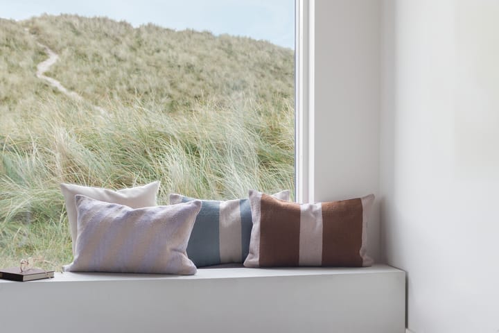 Across kelim kussenhoes, Light blue, 40x60 cm Mette Ditmer