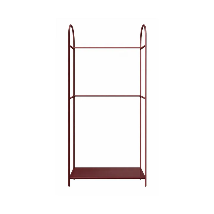Arch kledingrek - Rood, 39x92x186 cm - Mette Ditmer