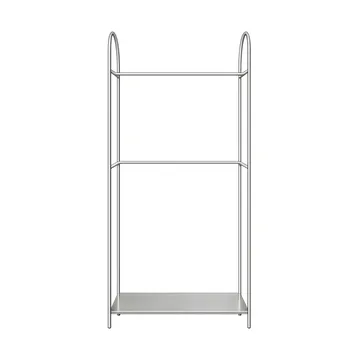 Arch kledingrek - Zilverkleurig, 39x92x186 cm - Mette Ditmer