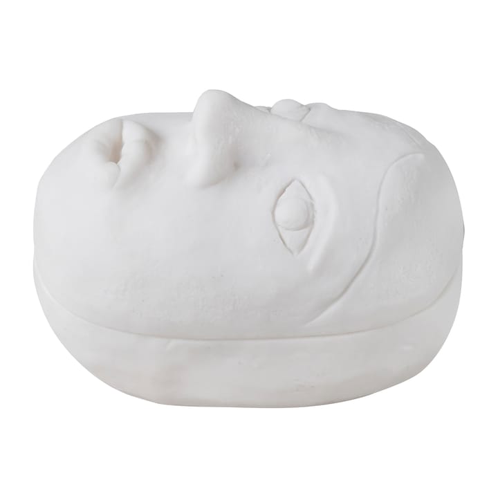 Art piece face pot 9x12 cm - Off-white - Mette Ditmer