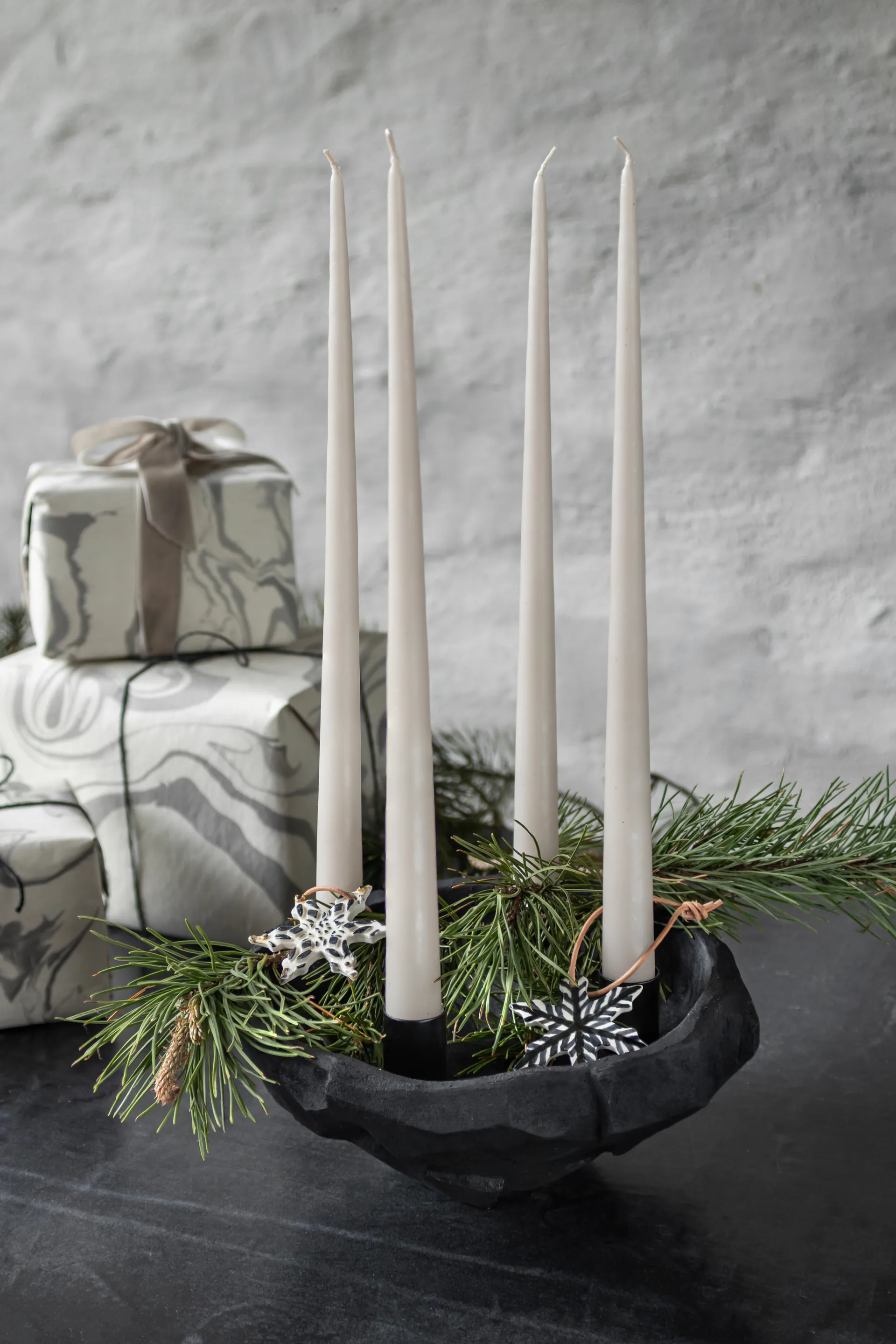 Art Piece kandelaar Ø23 cm, Black Mette Ditmer