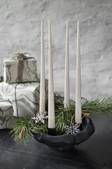 Art Piece kandelaar Ø23 cm - Black - Mette Ditmer