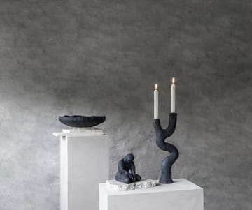 Art piece kandelaar 41 cm - Black - Mette Ditmer