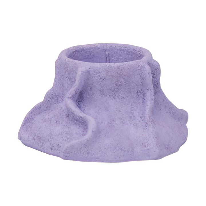 Art Piece lava kandelaar Ø12,5 cm - Light lilac - Mette Ditmer