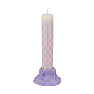 Art Piece lava kandelaar Ø12,5 cm - Light lilac - Mette Ditmer