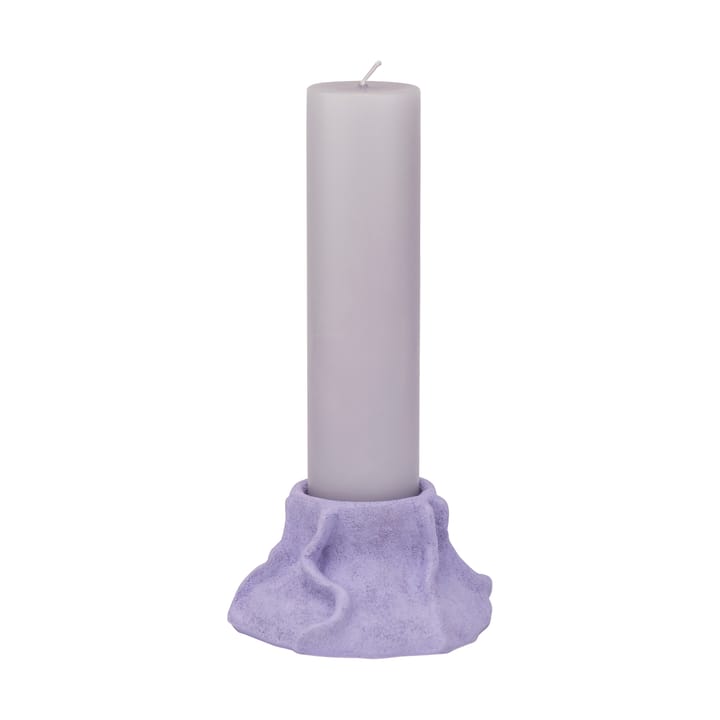 Art Piece lava kandelaar Ø12,5 cm, Light lilac Mette Ditmer