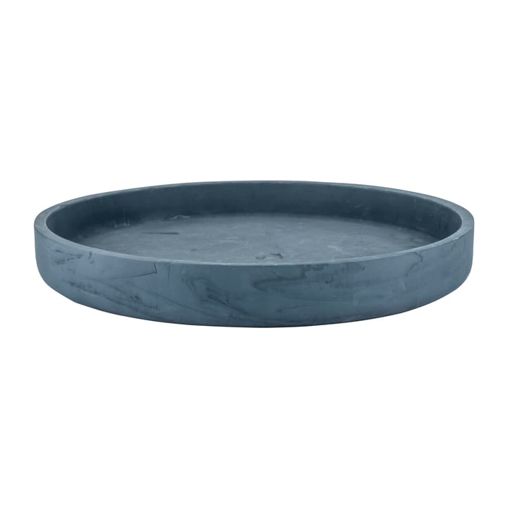 Attitude dienblad Ø22 cm - Slate blue - Mette Ditmer