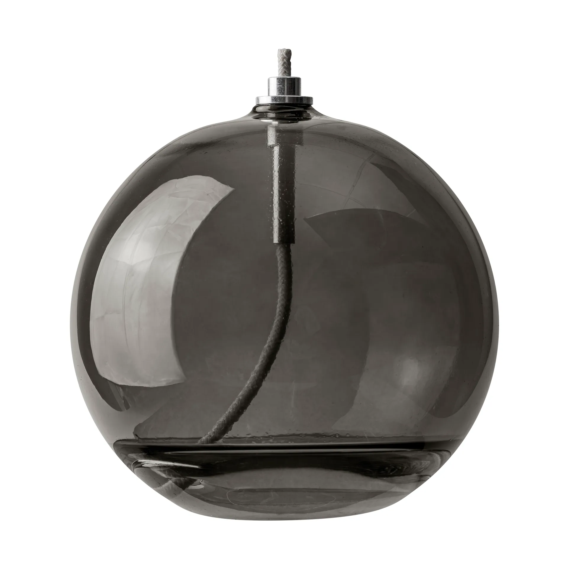Aura olielamp large, Smoke grey Mette Ditmer