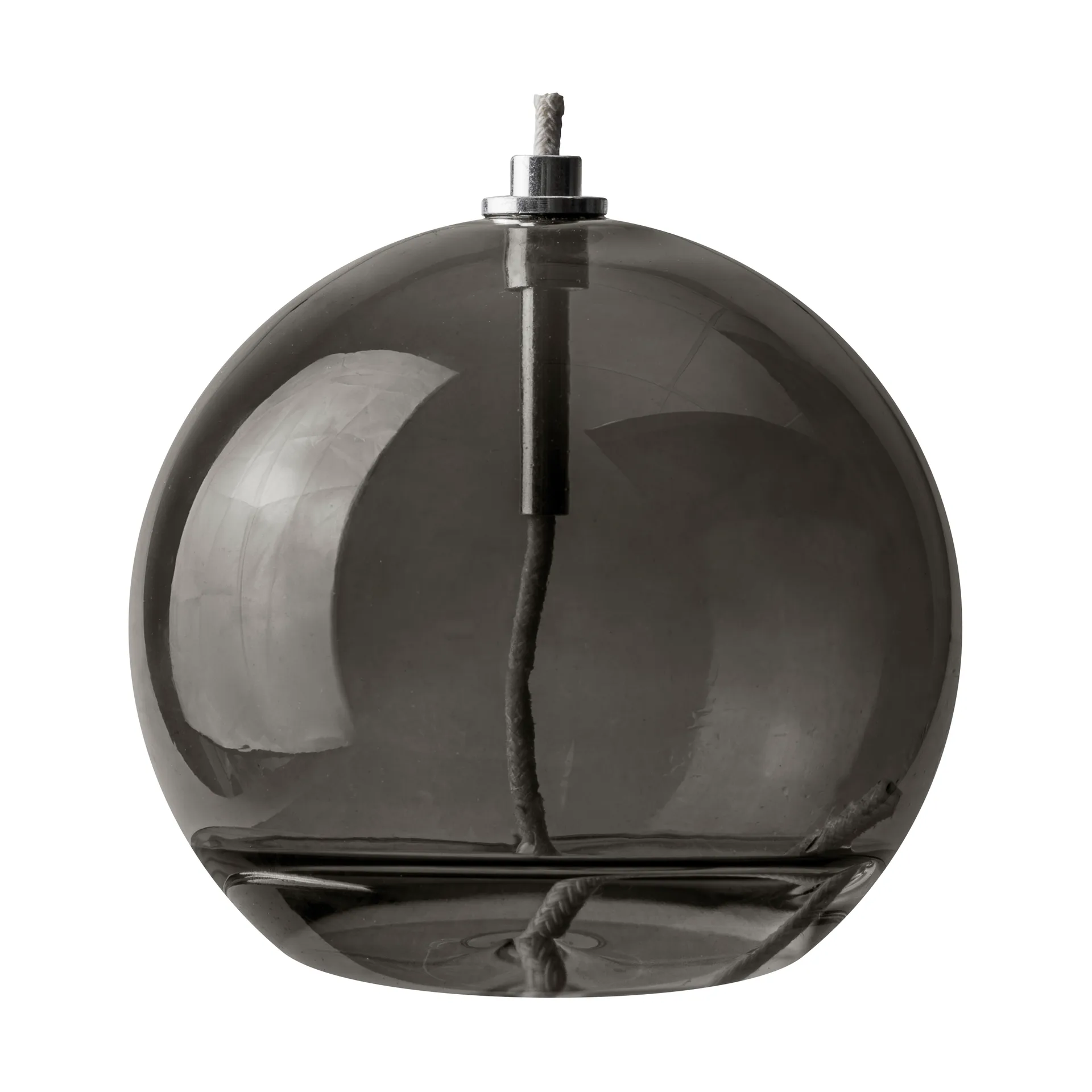 Aura olielamp medium, Smoke grey Mette Ditmer