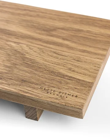 Authentic serveerblad - Natural, 15x36 cm - Mette Ditmer