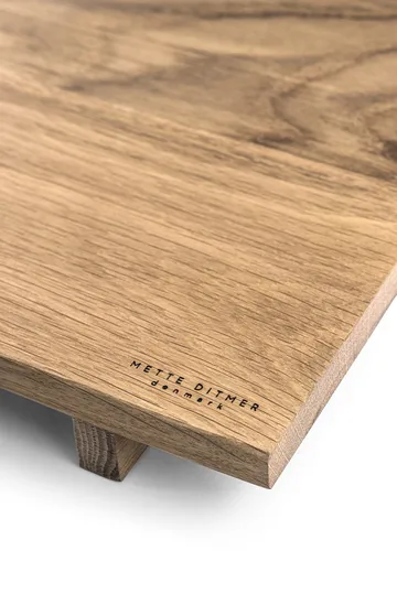 Authentic serveerblad - Natural, 25x35 cm - Mette Ditmer