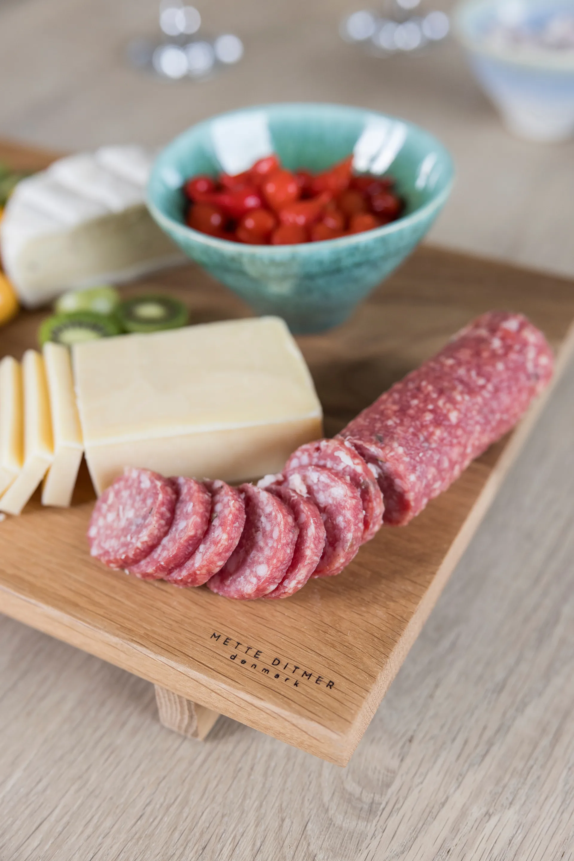 Authentic serveerblad, Natural, 25x35 cm Mette Ditmer