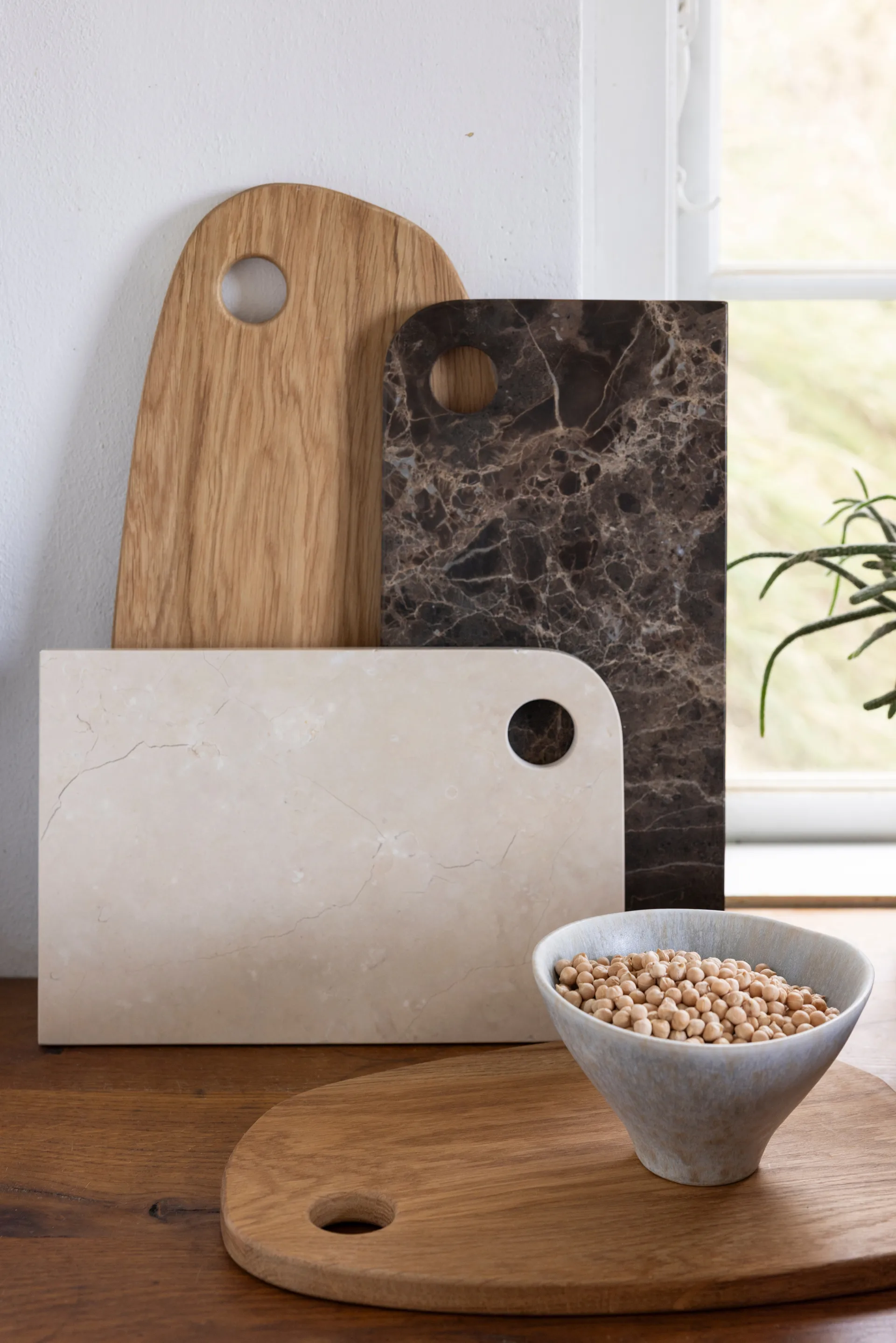 Authentic snijplank, Natural, 24x32,5 cm Mette Ditmer