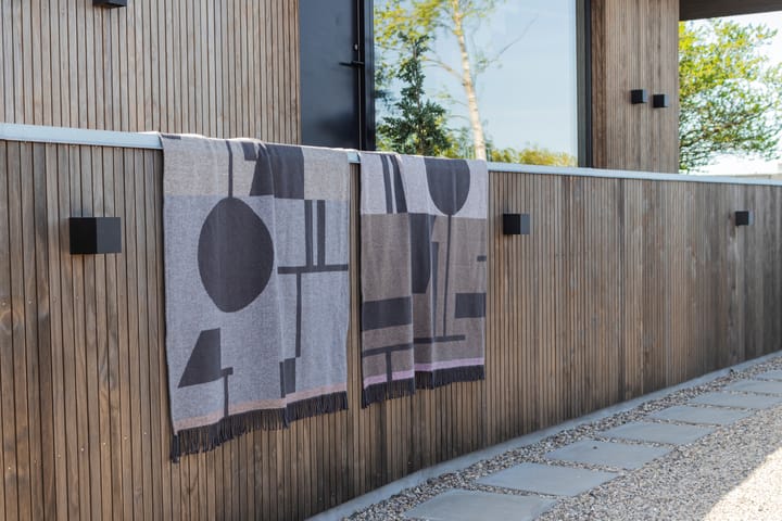 Bauhaus plaid 127x170 cm, Latte Mette Ditmer