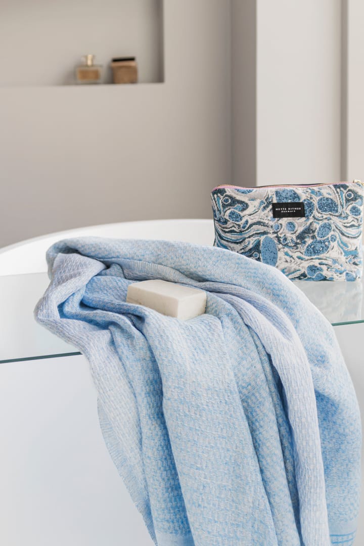 Bodrum badhanddoek, Light blue Mette Ditmer
